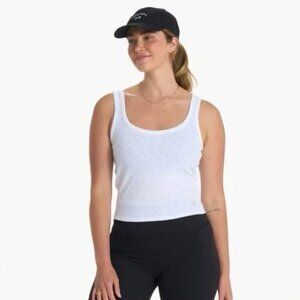 Vuori Sunrise Crop White XS